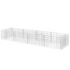 vidaXL Gabion Raised Bed Steel 141.7"x35.4"x19.7"