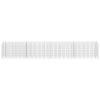 vidaXL Gabion Raised Bed Galvanized Steel 141.7"x11.8"x23.6"