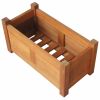 vidaXL Garden Raised Bed Acacia Wood 19.7"x9.8"x9.8"