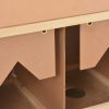 vidaXL Chicken Laying Nest 5 Compartments 46.1"x13"x21.3" Solid Pine Wood