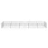 vidaXL Gabion Raised Bed Galvanized Steel 177.2"x35.4"x19.7"