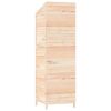 vidaXL Garden Shed 21.7"x20.5"x68.7" Solid Wood Fir