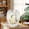 Nordic Style Resin Angel Electronic Candle Holder Living Room Church Decorations