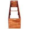 vidaXL Garden Raised Bed Acacia Wood 78.7"x19.7"x19.7"
