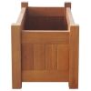 vidaXL Garden Raised Bed Acacia Wood 19.7"x9.8"x9.8"